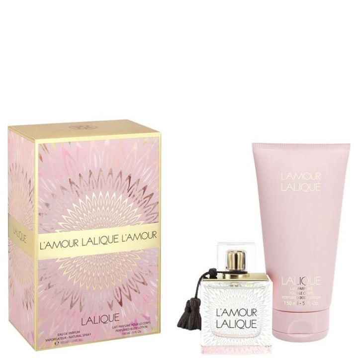 Set Lalique Lamour Perfume y Crema