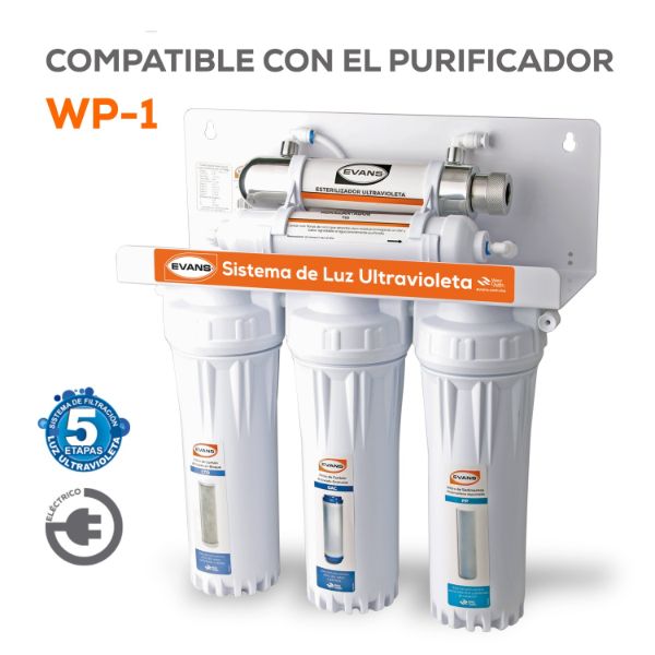      Kit De Consumibles Para Purificador Evans Wp-1	