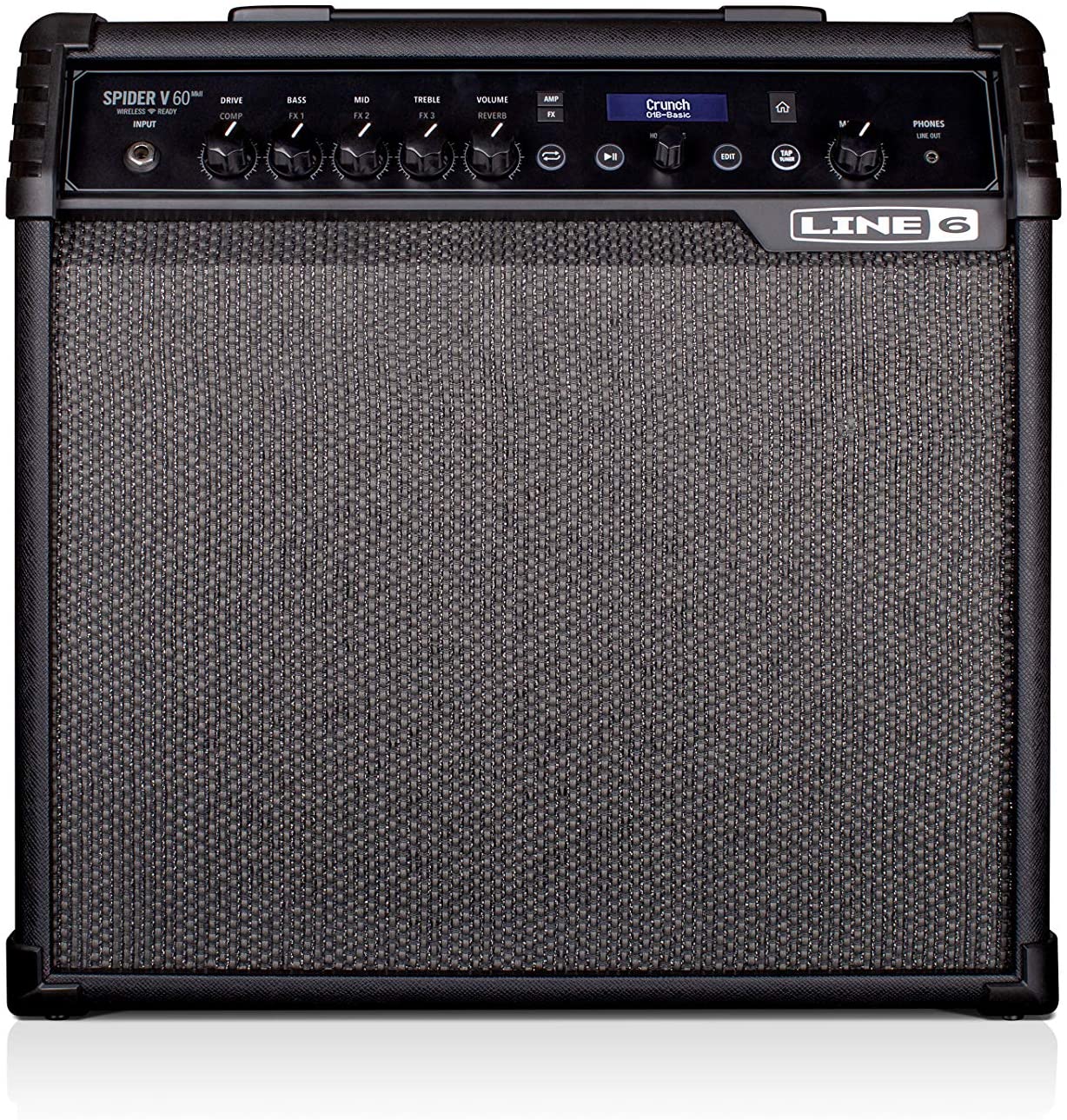Amplificador para Guitarra 60W Line 6 Spider V 60MKII-Negro