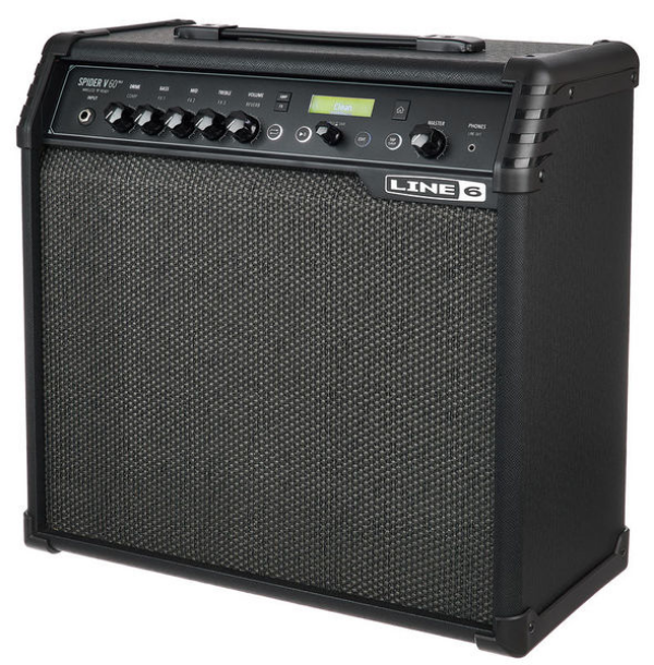 Amplificador para Guitarra 60W Line 6 Spider V 60MKII-Negro