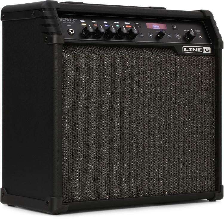 Amplificador para Guitarra 60W Line 6 Spider V 60MKII-Negro