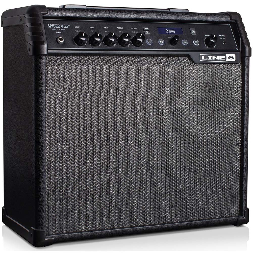 Amplificador para Guitarra 60W Line 6 Spider V 60MKII-Negro