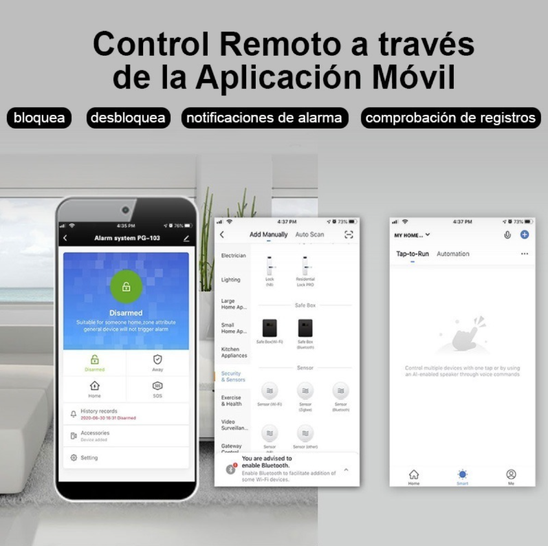 Alarma Para Casa Negocio Gsm Kit Anti Robo App Touch