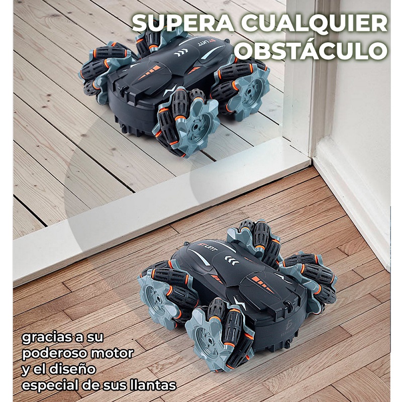 Carro futurista a control remoto 