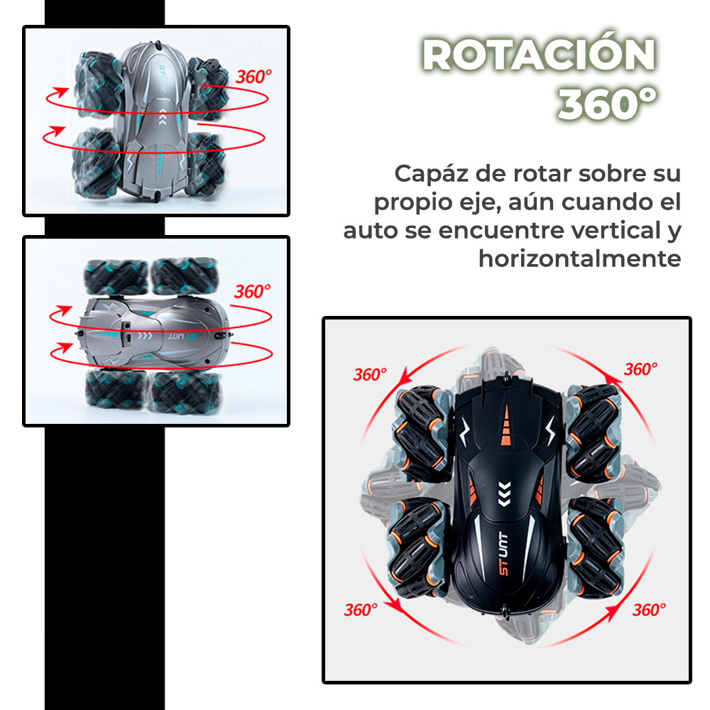 Carro futurista a control remoto 