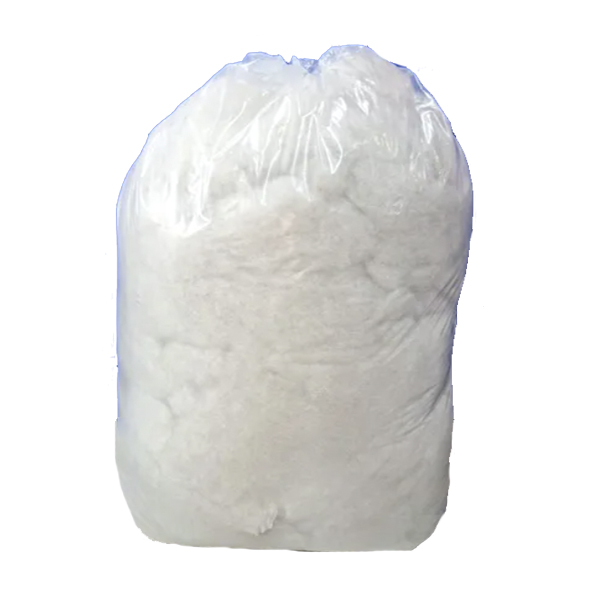 Relleno Delcrón Siliconizado Suave Esponjoso Color Beige X 10kg