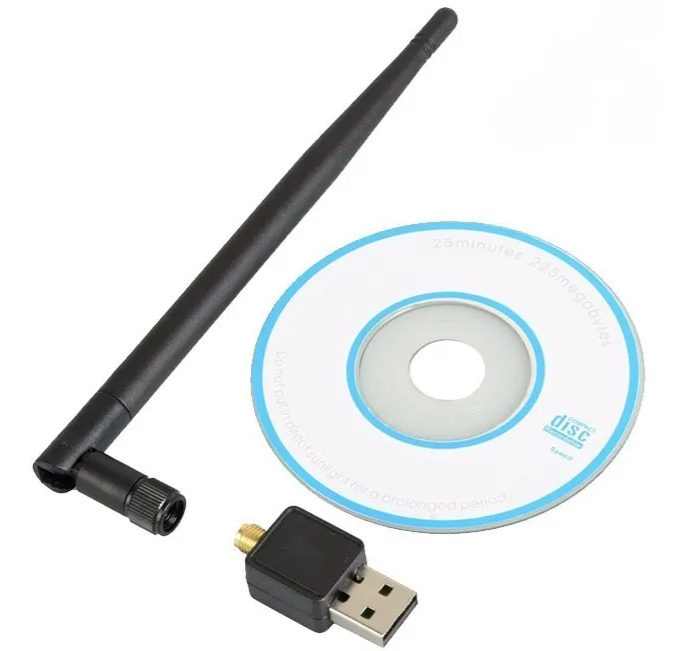 Tarjeta De Red USB Antena Wifi 2.0 Wireless 802.11n 1200Mbps