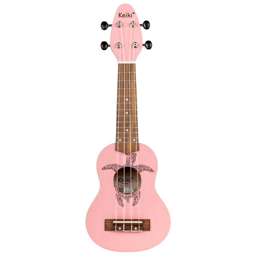 Ukulele Sopranino Keiki Rosa Ortega Guitars Con 2 Plumillas