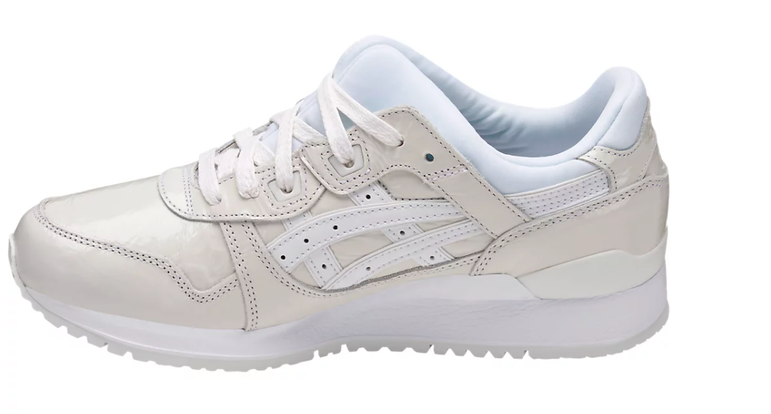 Tenis Asics Mujer Blanco Gel Lyte III Casual Retro Caminar