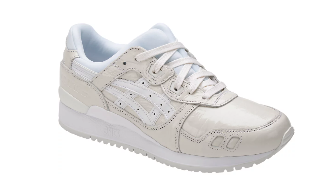 Tenis Asics Mujer Blanco Gel Lyte III Casual Retro Caminar
