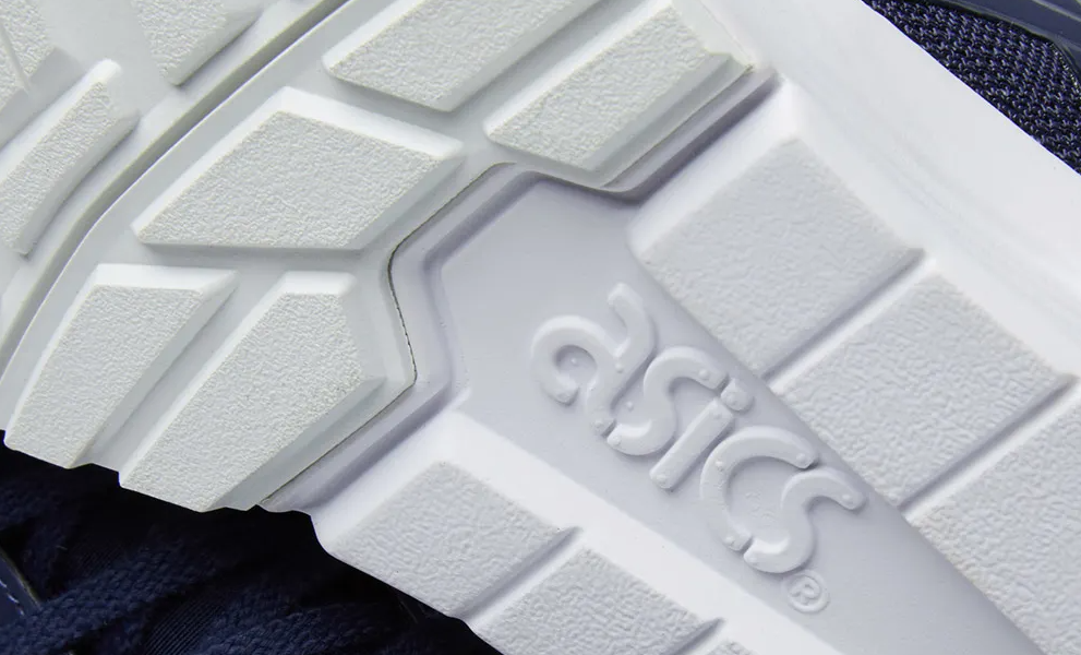 Tenis Asics Tiger Hombre Azul Marino Gel Lyte V Ns Retro Correr Casual