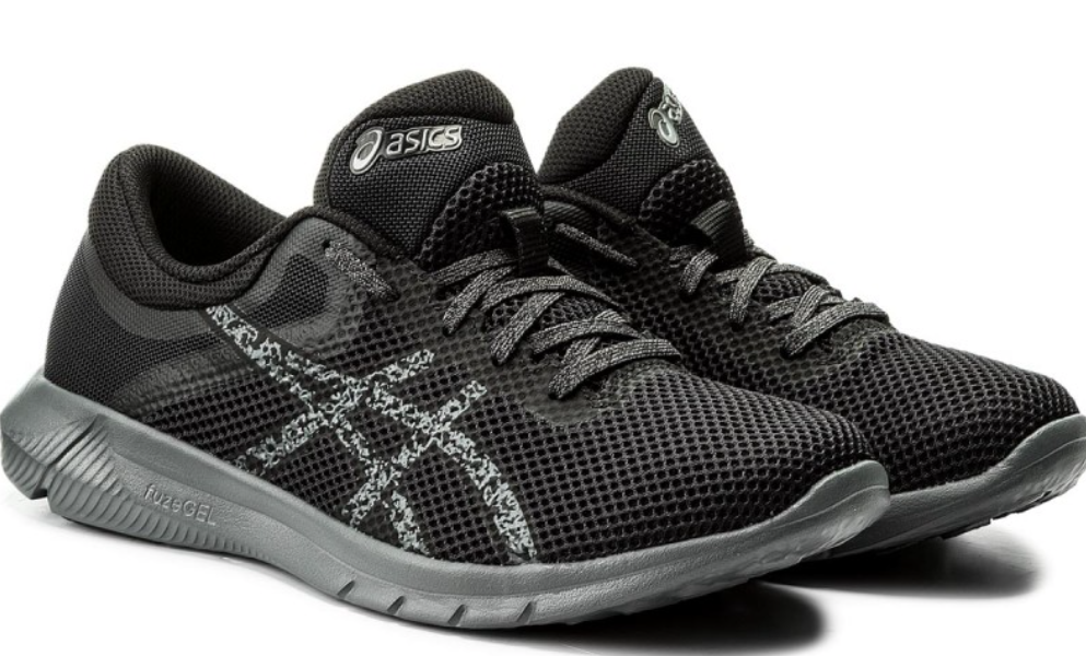 Asics Tenis Para Hombre Nitrofuze 2 Negros Correr Gym