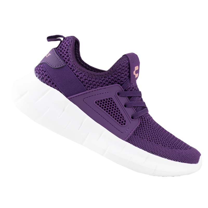TENIS URBANO CHARLY KAIROS WALKING 1049883 MORADO CORAL DAMA