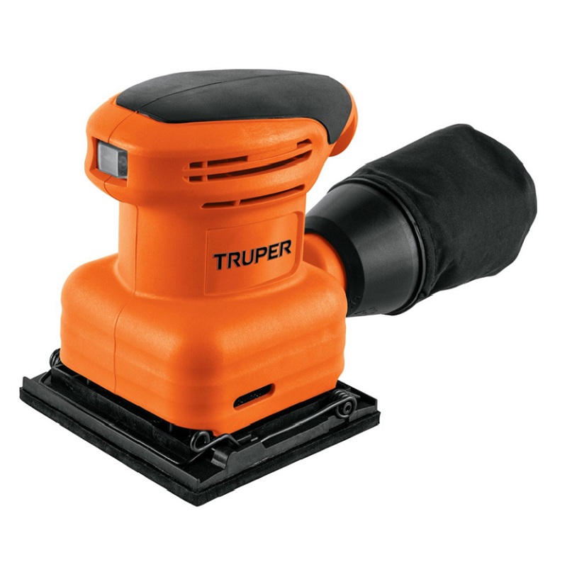 Lijadora orbital, 1/4 hoja, profesional, 200 W Portátil-Desbaste, Lijado y Pulido  LIOR-1/4A2 TRUPER