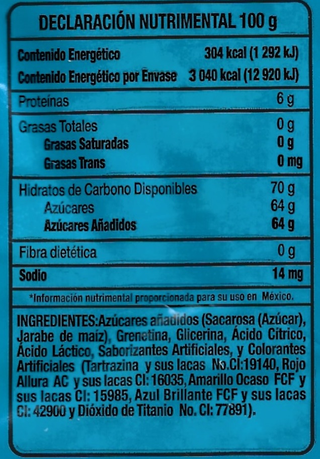 Gomitas Lucky Gummys Lombriz Neon 1 Kg