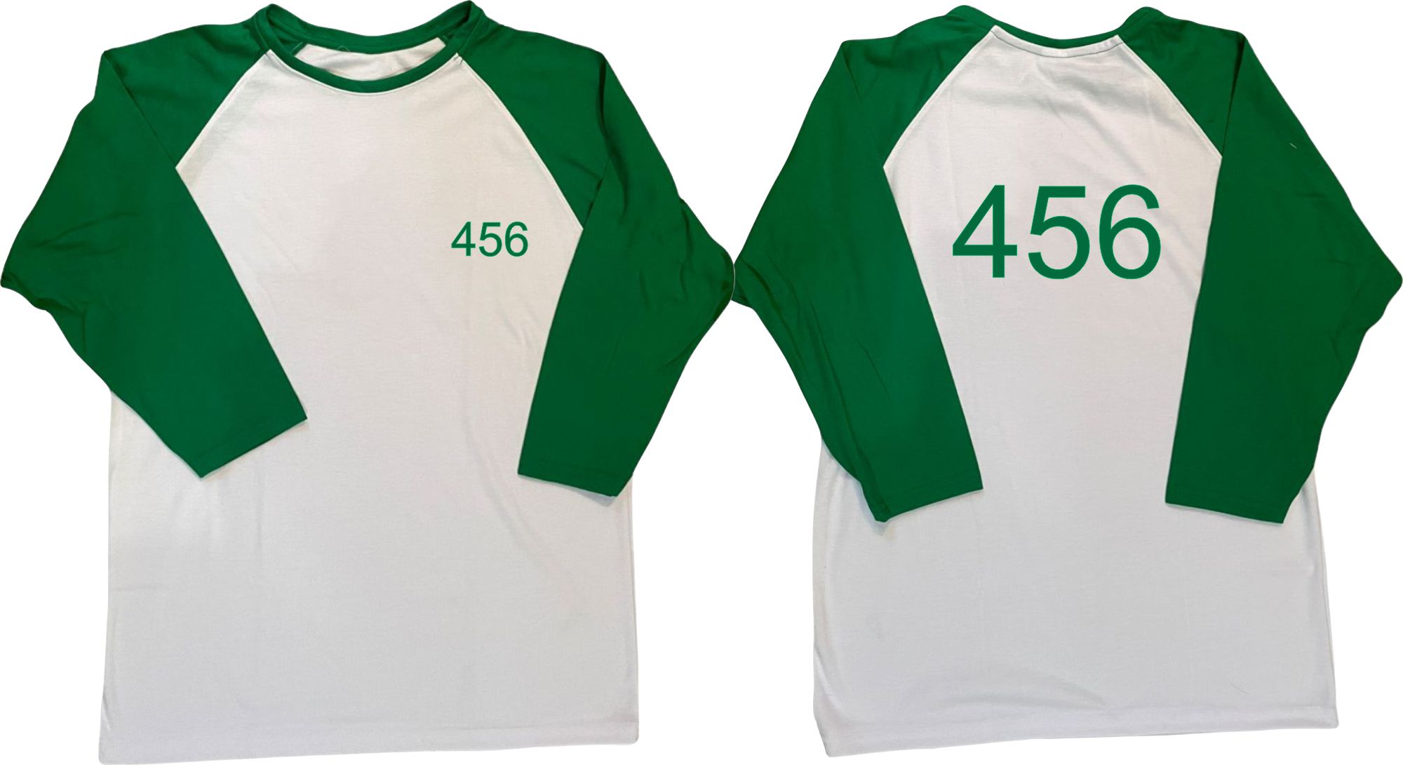 Playera El Juego del Calamar Squid Game Uniforme Dama/Caballero o Infantil Cosplay Disfraz 