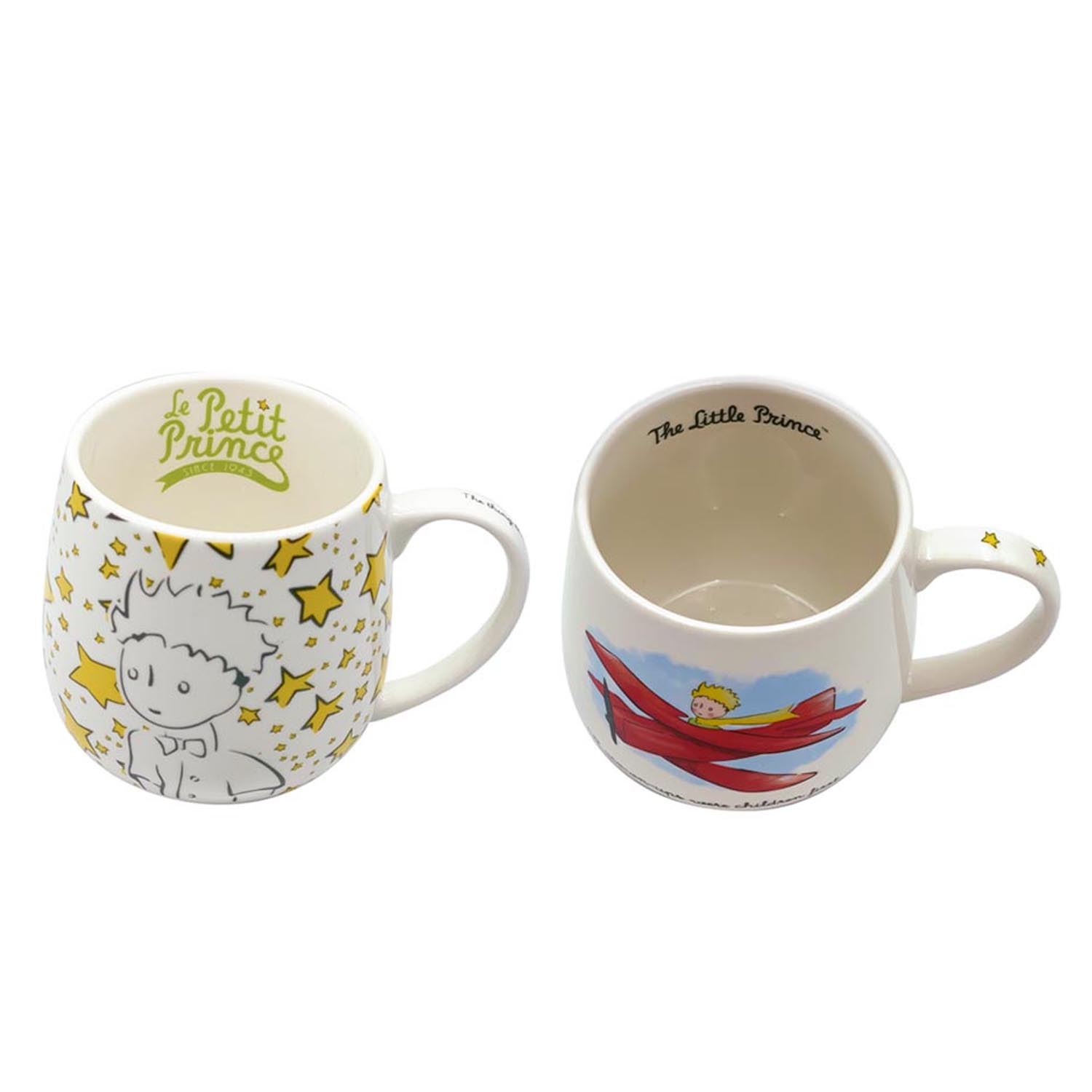 Taza El Principito De Porcelana, Set De Dos Piezas Tlr-074