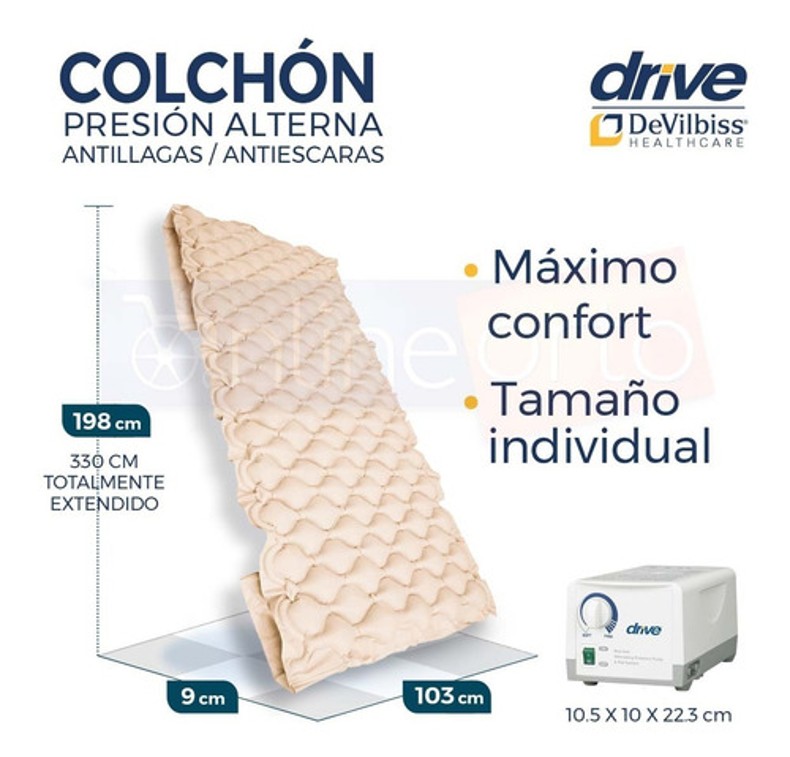 Colchon De Aire Presion Alterna Antiescaras Drive