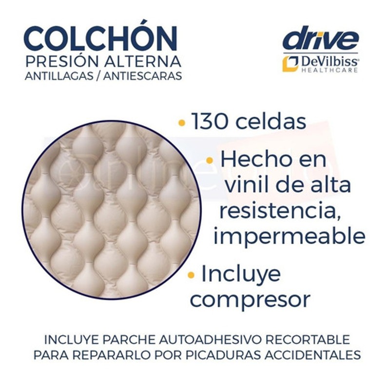 Colchon De Aire Presion Alterna Antiescaras Drive