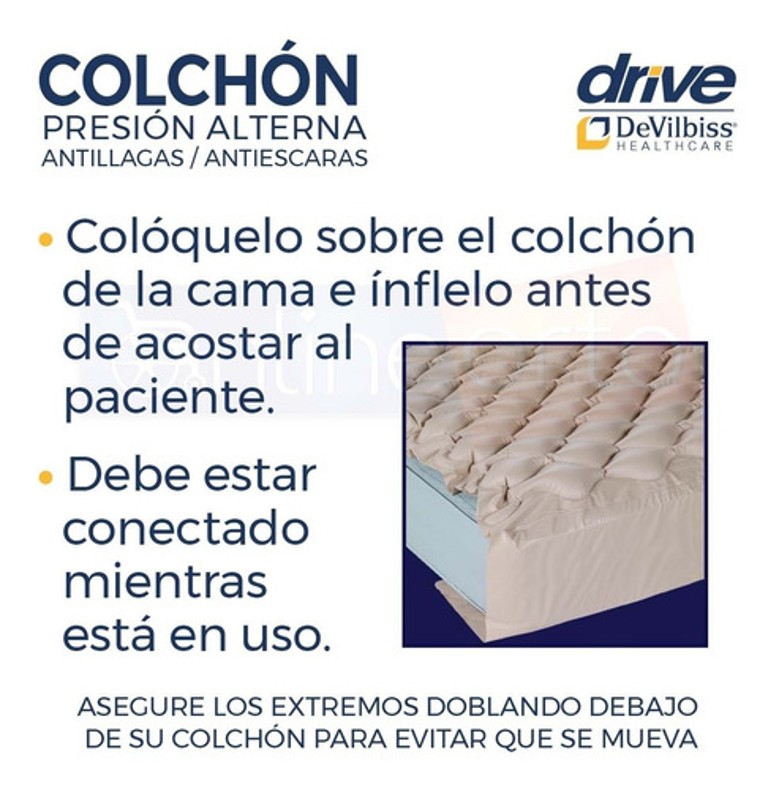 Colchon De Aire Presion Alterna Antiescaras Drive