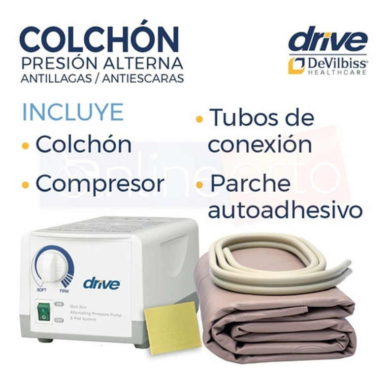 Colchon De Aire Presion Alterna Antiescaras Drive