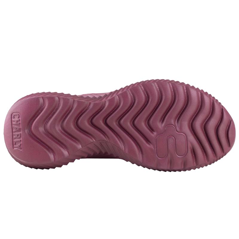 TENIS CHARLY DEPORTIVO LIGHT SPORT SUELA PHYLON 1029938 VINO