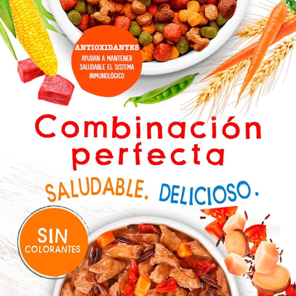 Alimento para Perro Purina Beneful Carne Adulto Minis y Pequeños 20 pzas de 100 gr c/u