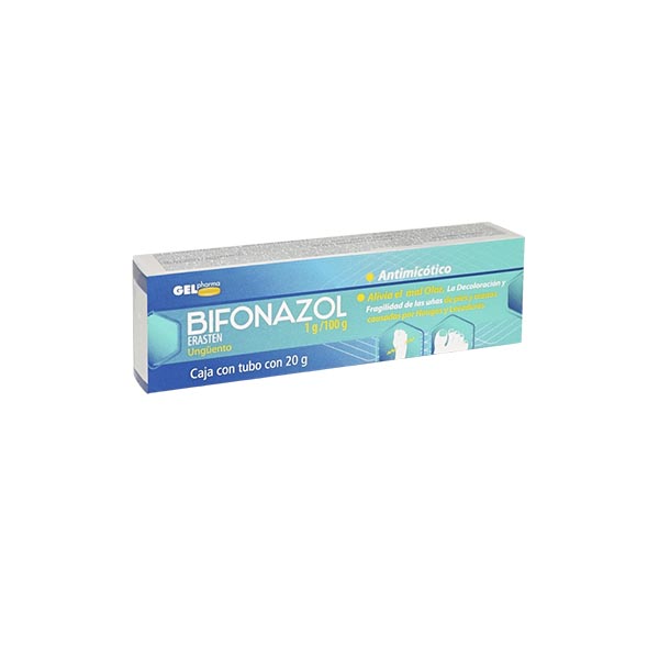 Bifonazol, Erasten Caja Con Tubo 20g 1/100g