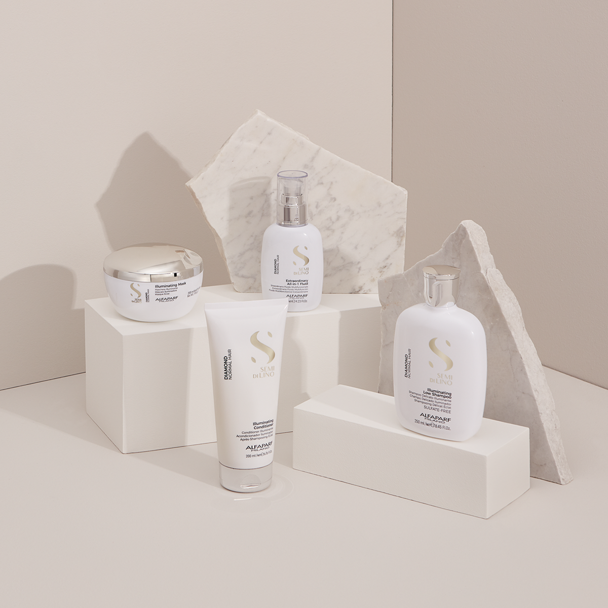 Suero Para Cabello Semi Di Lino Diamond Extraordinary