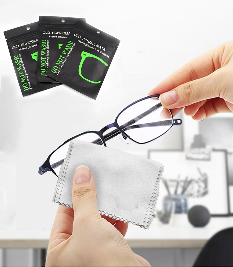 Microfibra Antiempañante Reutilizable Para Lentes 10 Piezas
