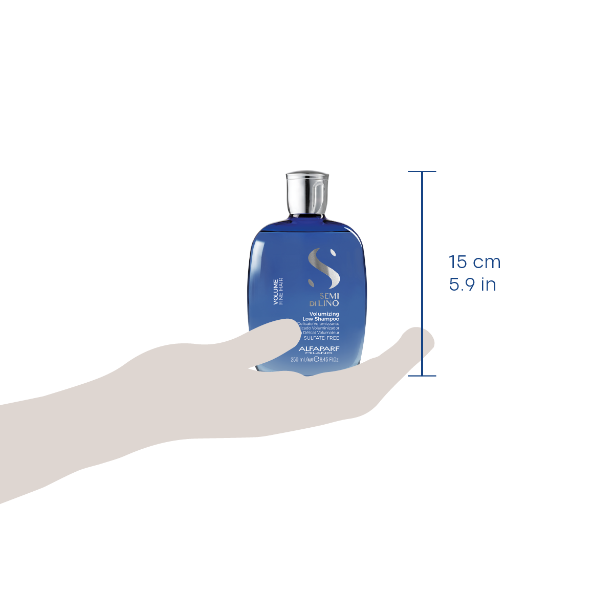 Shampoo Voluminizador Semi Di Lino Volumizing Low Shampoo