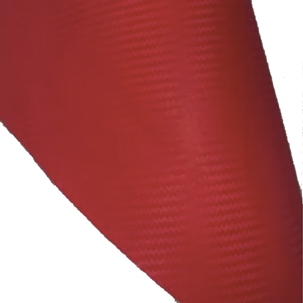 Vinil Fibra De Carbono Rojo Para Tapiceria Autos 10 Mts
