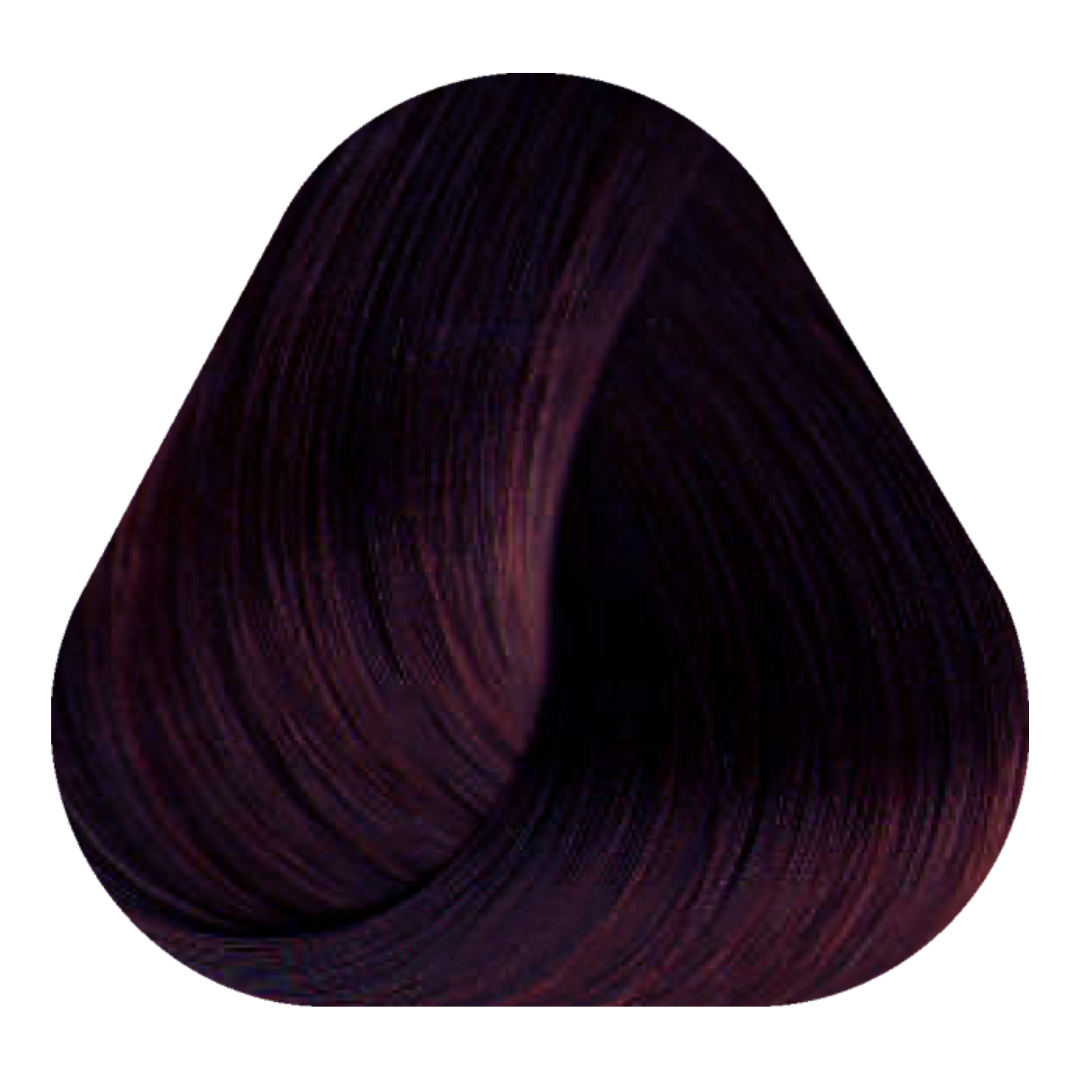 Crema De Color Para Cabello De Luxe Castaño Oscuro Caoba Intenso