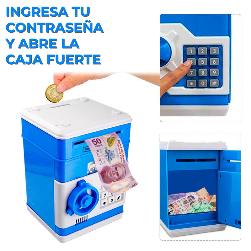 Alcancia caja fuerte