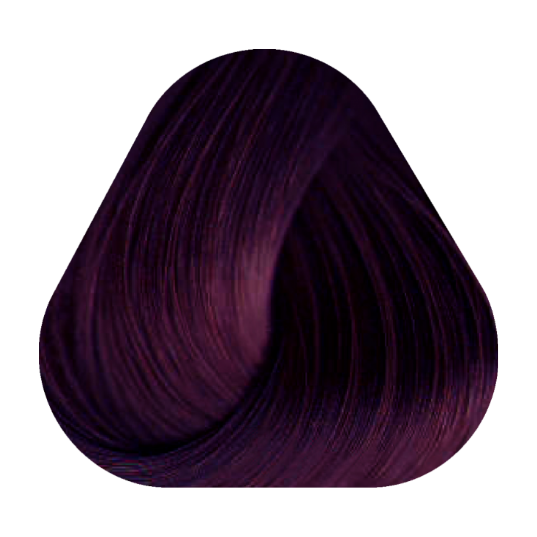 Crema De Color Para Cabello De Luxe Castaño Mediano Violeta Caoba