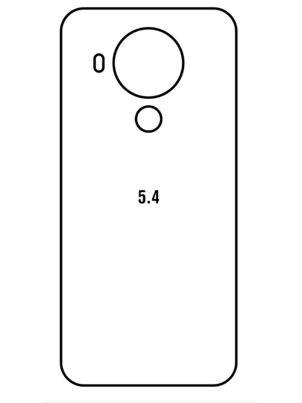 Jeco 99F Protector de Pantalla de Hidrogel Premium Para NOKIA 5.4