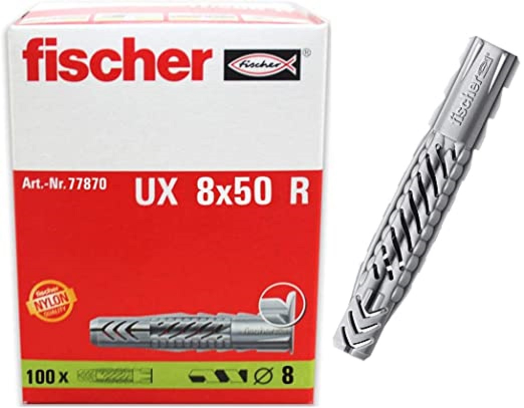 Taquete universal UX 8 x 50 77870