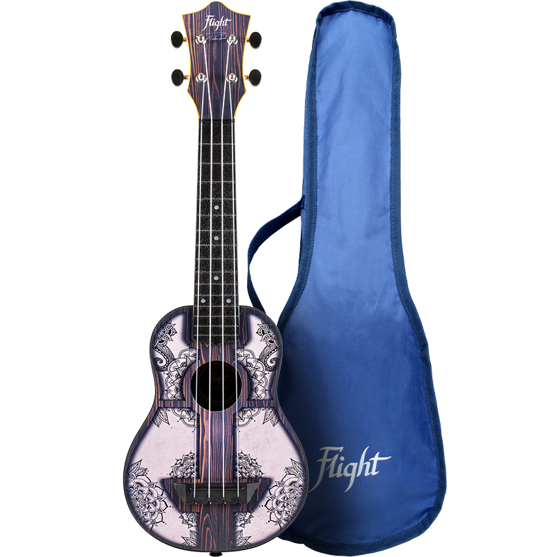 Ukelele Flight TUS40 Mandala Wood Soprano