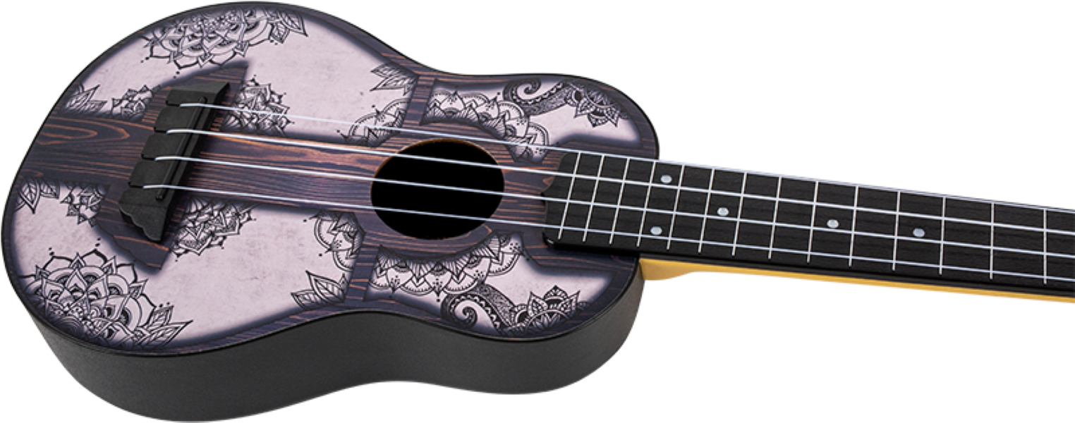 Ukelele Flight TUS40 Mandala Wood Soprano