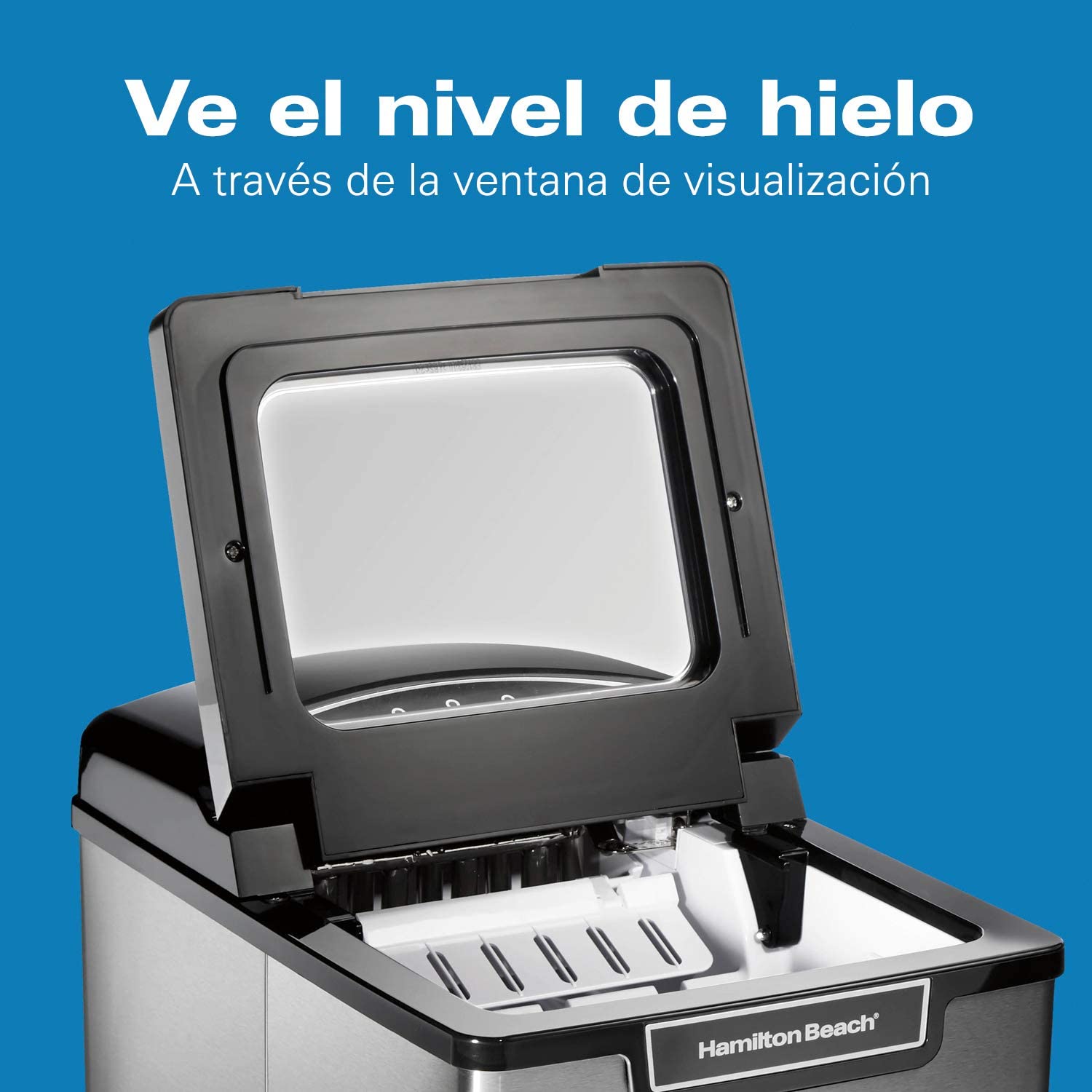 Máquina Portátil Para Hacer Hielo Hamilton Beach 86150 CST