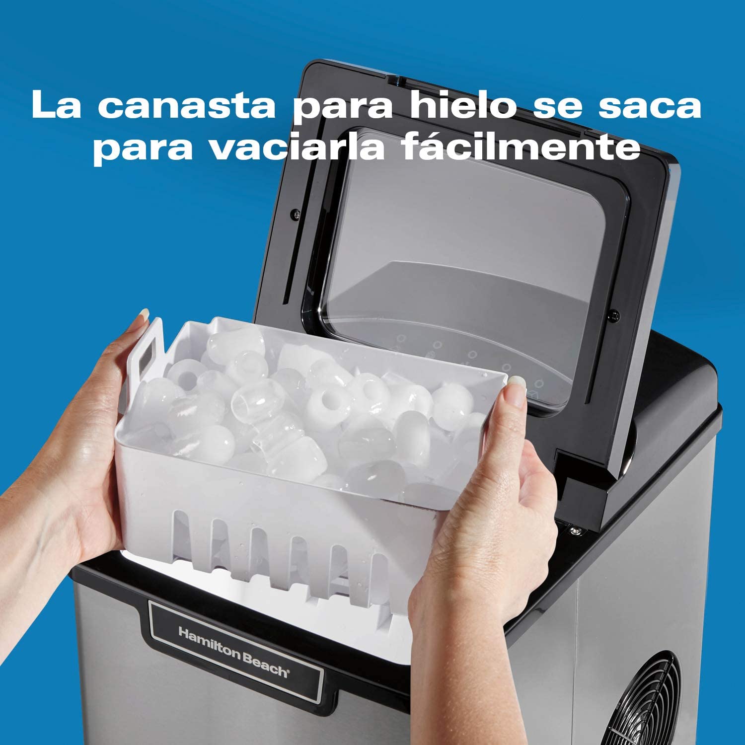 Máquina Portátil Para Hacer Hielo Hamilton Beach 86150 CST