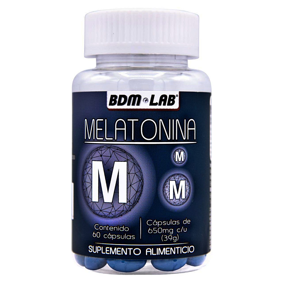 Duo Pack  MELATONINA 60 cápsulas c/u BDM-LAB