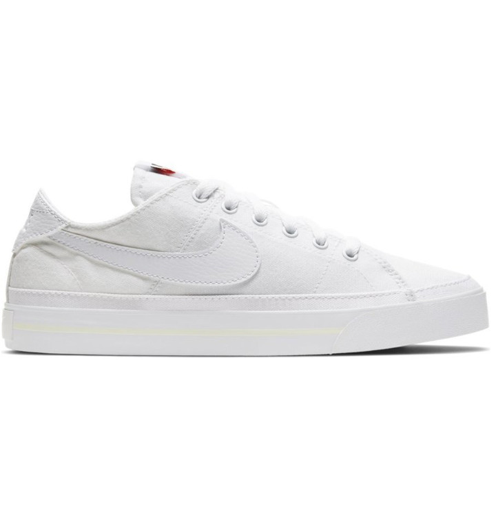 TENIS NIKE COURT LEGACY CANVAS BLANCO INISEX SKU: CZ0294-100
