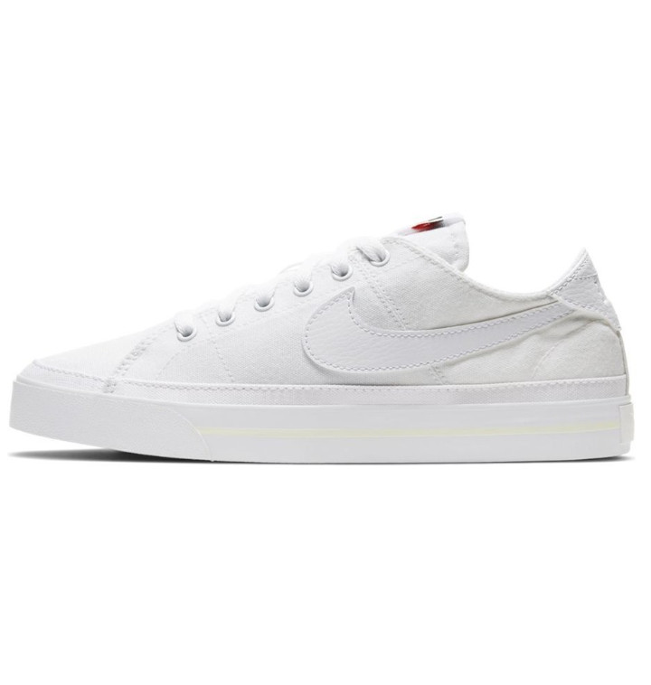 TENIS NIKE COURT LEGACY CANVAS BLANCO INISEX SKU: CZ0294-100
