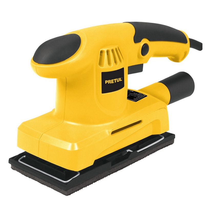 Lijadora orbital, 1/3 hoja, 150 W, Pretul -Incluye Lija y Adaptador para aspiradora LIOR-1/3P3 PRETUL