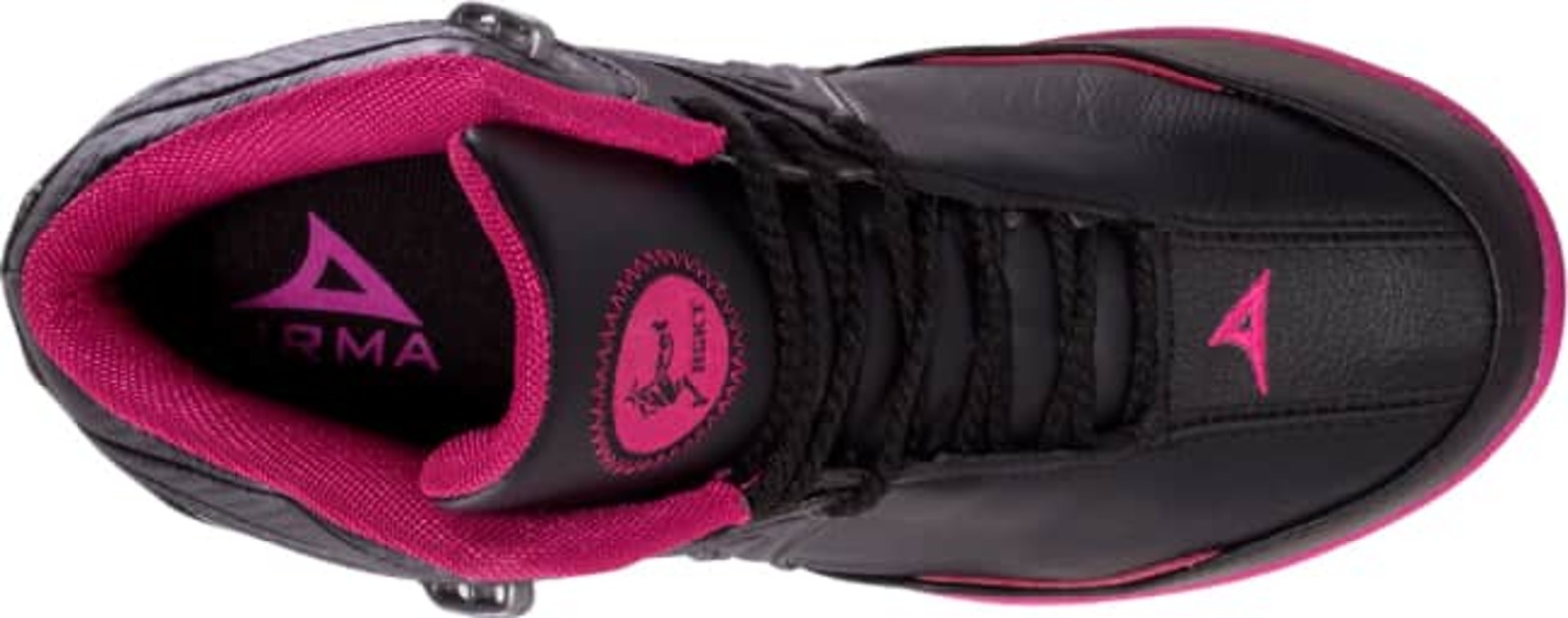 TENIS DEPORTIVO BASKETBALL DAMA PIRMA BRASIL NEGRO/ROSA