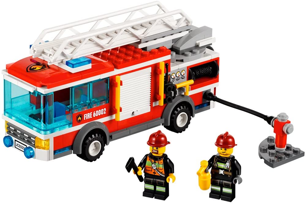 Lego City, Camión de Bomberos 60107 para Niños Mayores de 3, Nuevo