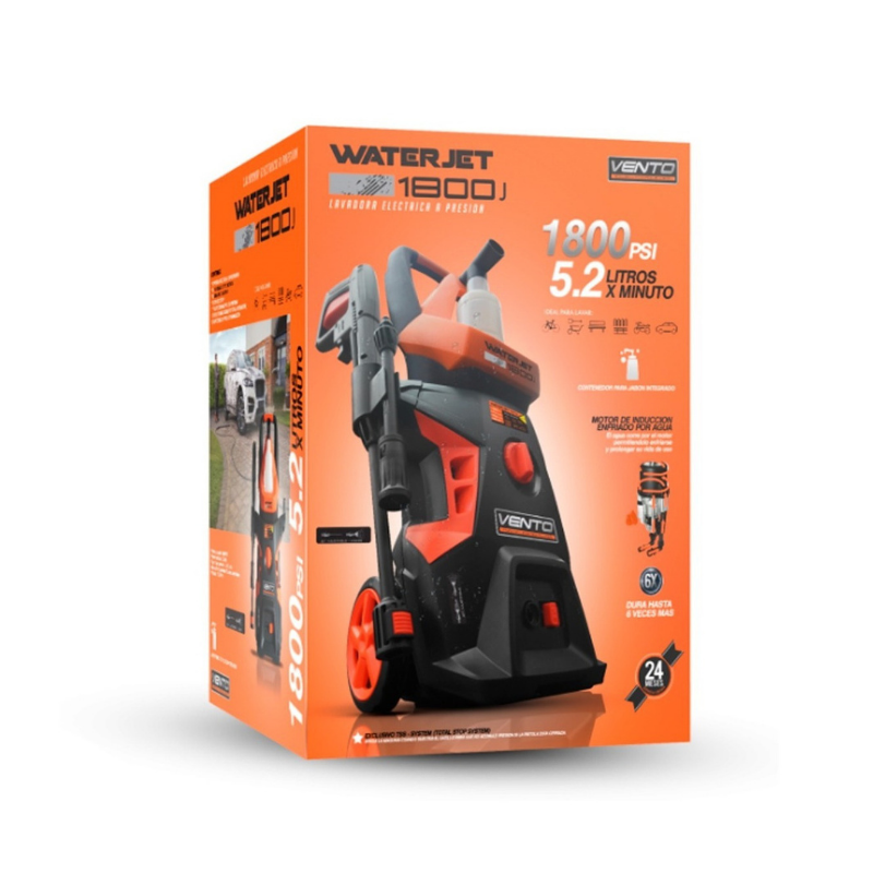Hidrolavadora 1800psi Tipo Karcher 1600w Water Jet Vento