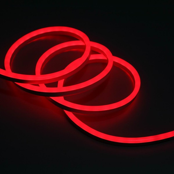 Rollo Manguera Neon Led Flex 25 Mts Color Rojo