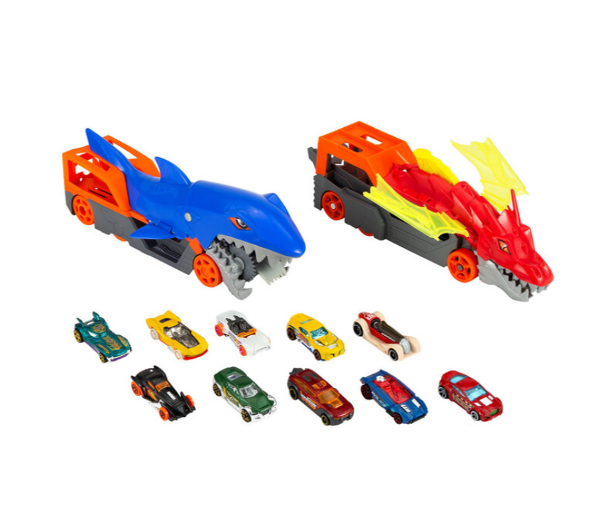 Hot Wheels® Vehículos de Criaturas de Batalla en la Ciudad, Nuevo